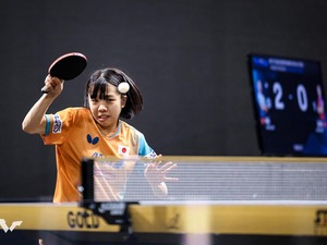 卓球女子の18歳高校生に熱視線「新進気鋭の選手」　公式が注目株に選出の新星は「シニアの舞台で存在感を確立する」【WTTスターコンテンダー・チェンナイ】 画像