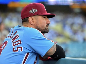【MLB】ダグアウトにビールを持ち込み……途中交代に猛抗議　“通算250本塁打”カステヤノス、1億ドル契約の途中でフィリーズ解雇 画像