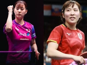 長﨑美柚が平野美宇と国際大会6年ぶりの対戦へ　Tリーグでは共闘のチームメイト対決、過去劣勢も初白星を飾れるか【WTTスターコンテンダー・チェンナイ】 画像