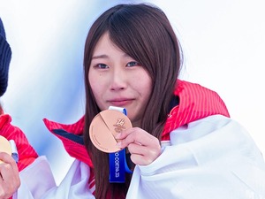 【ミラノ五輪】2冠逃した村瀬心椛、偽らざる心境明かす……減点に困惑も「クヨクヨしている場合じゃない」と前を向く 画像