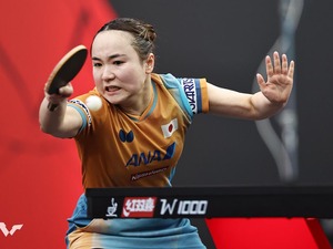 伊藤美誠がストレート勝ちで日本女子6人目の3回戦進出　張本智和も松島輝空に続く2回戦突破で上位進出狙う【シンガポールスマッシュ】 画像
