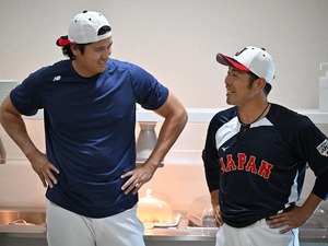 【WBC2026】侍Jの“潤滑油”近藤健介は1番継続？　大谷翔平らメジャー組との融合が最大の焦点　ベール脱ぐ新打線に注目 画像