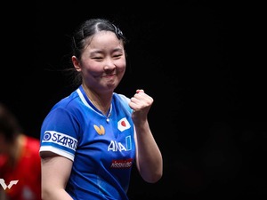 張本美和が日本勢最高位の6位、伊藤美誠は9位、早田ひなは10位　トップ150は変動なし｜卓球女子世界ランキング（2026年第2週） 画像
