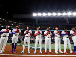 【WBC2026】弱冠22歳がロッカーでスター軍団に熱い檄…“ドミニカの本気”が伝わる鼓舞シーンが話題　激戦翌日も休日返上で練習実施 画像
