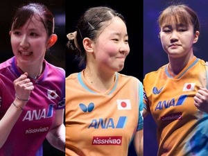 卓球女子日本が相次ぐ中国撃破で脅威に　張本美和、早田ひなに続き大藤沙月は“日本人キラー”から大金星　国際大会制覇へ収穫 画像