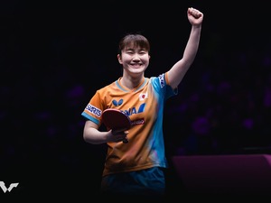 大藤沙月、台湾エースとの激闘ラリーを公式が称賛「実に素晴らしい一撃」　世界2位からは大金星、21歳の躍動に熱視線【WTTチャンピオンズ重慶】 画像