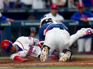 【WBC2026】打つだけじゃない……ゲレーロJr.とソトが「神ヘッスラ連発」　ドミニカ共和国が韓国を衝撃の“コールド撃破” 画像