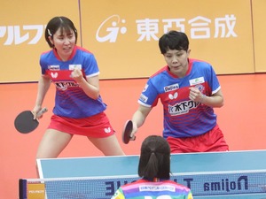 平野美宇、主将が語る国際ぺア結成の裏側「“言葉の壁”がなくできた」　収穫に挙げた中国超級リーグでの経験【Tリーグ】 画像