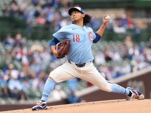 【MLB】ノーノー継続中の今永昇太を6回で交代……「簡単な判断だった」カブス指揮官が語った理由とは？ 画像