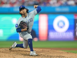 【MLB】2人で5三振……今永昇太の前にハーパーもシュワーバーもお手上げ　「すべての球種において強弱の付け方が良かった」 画像