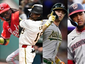 【MLB】トップの常連、大谷翔平やジャッジらを凌駕　“次世代の怪物たち”が席巻する「平均打球速度ランキング」　開幕25試合時点でのトップ層は…… 画像