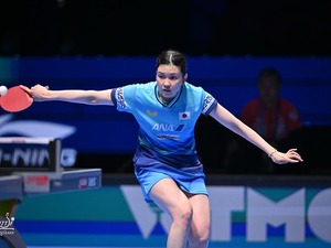 卓球日本女子はカットマン・橋本帆乃香を1番手抜擢　張本美和が3試合連続で2点起用　ドイツとの全勝対決で首位突破なるか【世界卓球2026】 画像