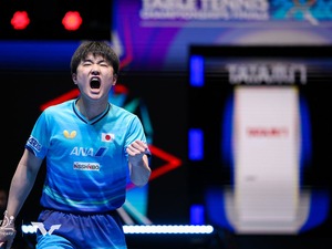 張本智和が王楚欽、モーレゴードに続く3位キープ　松島輝空が8位、戸上隼輔は15位に浮上｜卓球男子世界ランキング（2026年第20週） 画像