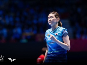“中国撃破”橋本帆乃香の快進撃は続くか　27歳カットマンが臨む連覇をかけた戦い、大藤沙月らと優勝争いへ【WTTコンテンダーラゴス】 画像
