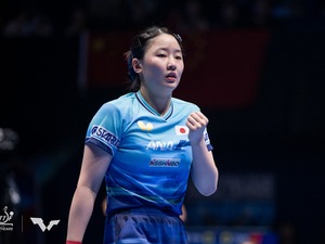 張本美和が孫穎莎、王曼昱に続き3位をキープ　早田ひなが10位でトップ10維持　上位の中国勢は変動なし｜卓球女子世界ランキング（2026年第21週） 画像