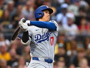 【MLB】大谷翔平「1番DH」スタメン　“元同僚”右腕から今季8号アーチなるか、同地区パドレスとの首位攻防戦 画像