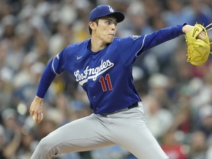 【MLB】「ドジャースに必要なものを提供」佐々木朗希、24歳右腕の粘投を現地メディア評価　改善の兆しを示す“3.52”に注目 画像