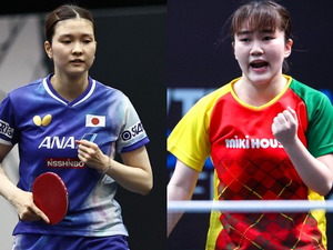 卓球女子“2強”が優勝争いへ　世界で飛躍の橋本帆乃香＆今季2勝の大藤沙月、過去対戦五分の両者が決勝で激突か【WTTコンテンダーラゴス】 画像