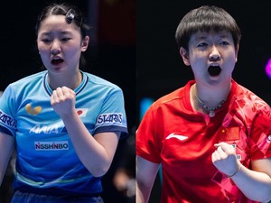 卓球女子の勢力図に中国メディアが言及「引き続き圧倒的な強さ」　孫頴莎ら6選手がトップ10に君臨　躍進の張本美和は「安定した成績」 画像