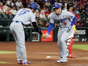 【MLB】打撃好調のフリーマン「大谷翔平は史上最高の選手、一緒にプレーできて楽しいよ」　ドジャースは首位独走で全球団トップの「+127」 画像