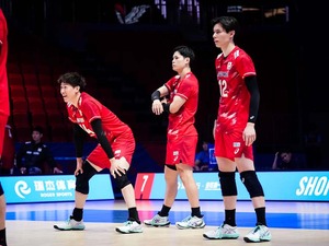 石川祐希、髙橋藍、西田有志が再集結で「日本のトリオが同じコートに立つ」　初戦白星貢献の“立役者”は「逆転する助け」【VNL2026】 画像