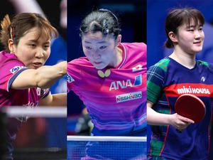 卓球女子は“8選手中6人”が8強入りで優勝争い　張本美和、大藤沙月、平野美宇らが準々決勝へ、日本勢が上位席巻【WTTコンテンダーザグレブ】 画像