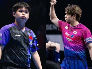 卓球男子、元世界1位の不振に中国メディア言及　サウスポー・宇田幸矢に初黒星の林詩棟は「解ける方程式に変化」【WTTコンテンダーリュブリャナ】 画像