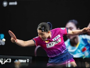 ザグレブで単複二冠の張本美和が3位キープ　大藤沙月はTOP10維持、平野美宇が5ランクアップで32位に｜卓球女子世界ランキング（2026年第25週） 画像