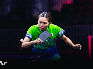 世界7位・蒯曼とフルゲーム激闘の佐藤瞳は「試合の大半で攻略困難だった」　22歳サウスポーが快進撃のカットマンを称賛【USスマッシュ】 画像