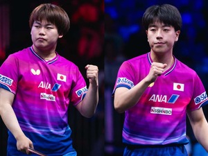 卓球男子は中国勢が8強不在の大波乱　19歳・松島輝空は欧州強豪と優勝争いか　サウスポー・篠塚大登も快進撃で上位狙う【USスマッシュ】 画像