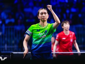 張本美和が4位、早田ひなが9位浮上でトップ10をキープ　USスマッシュで躍動のカットマン・佐藤瞳が17位に上昇｜卓球女子世界ランキング（2026年第28週） 画像