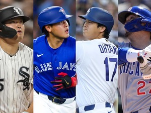 【MLB】史上初の日本人30本塁打カルテットの可能性は？　岡本和真＆村上宗隆が1年目で適応、鈴木誠也の後半戦量産が鍵 画像