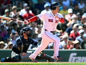 【MLB】「月間打率.385」吉田正尚も1試合3安打で貢献、レッドソックス11連勝でメジャー史上初の快進撃　2ケタ借金から“無敗の5割復帰” 画像