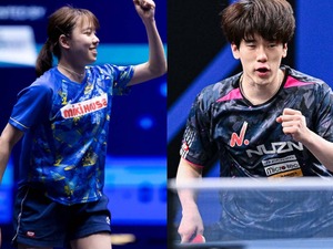 卓球日本WCで出場の若手にWTT公式注目　初のトップ100入りの19歳は「実力をすでに証明」トップ50経験の22歳は「インパクトを残す」 画像