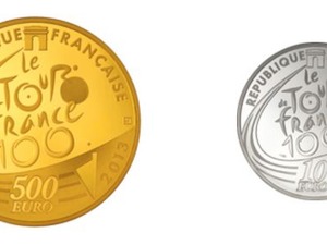 ツール・ド・フランス100回記念コインを国立造幣局が発行 画像