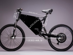 最もエネルギー効率に優れた次世代の電気バイク登場　米ボストン 画像