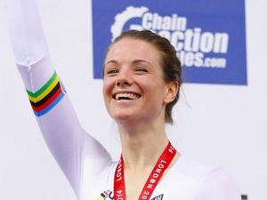 2014-15トラックワールドカップ第2戦、女子ポイントレースはオーストラリアのキュアが1ポイント差で制す 画像