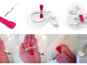 イヤホンをからませないためのアイデア商品「Cloop」登場　セントルイス 画像