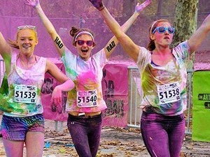 色にまみれる新感覚のランニングイベント Color Me Rad、日本初上陸 画像