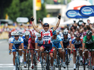 TDF、トール・ヒュースホウトが第２Ｓでマイヨジョーヌを奪取 画像