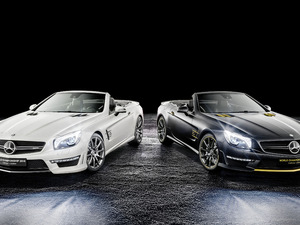 メルセデス SL にF1ハミルトン＆ロズベルグ仕様、2台買えば少しお得…優勝記念車 画像