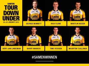 【ツアー・ダウンアンダー15】チームロットNLジャンボは若手2人をエースに起用 画像