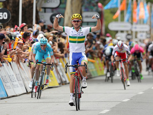 【ツアー・ダウンアンダー15】第1ステージ、ボブリッジがギリギリの逃げ切り勝利 画像