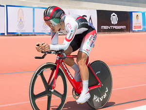 アジア選手権の男子エリートオムニアムで窪木一茂が暫定1位 画像