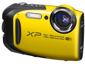スポーツシーンで重宝するタフさ…15m防水、1.75m耐衝撃構造、耐寒防塵「FinePix XP80」 画像