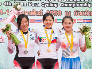 鈴木奈央と大久保花梨が女子ジュニアケイリンでワンツーフィニッシュ 画像