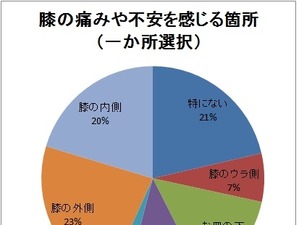 ランナーの約8割が膝に痛みや不安、走行距離が長いと不安が少ない本格派の傾向 画像