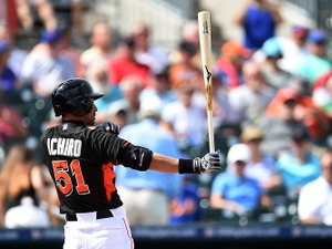 【MLB】イチロー、オープン戦で技ありの適時打！…「レギュラーを脅かす存在になるだろう」 画像