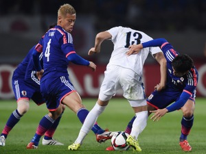 【サッカー日本代表】日本がウズベキスタンに5発快勝、ハリルホジッチ監督が目指す縦に早いサッカー 画像