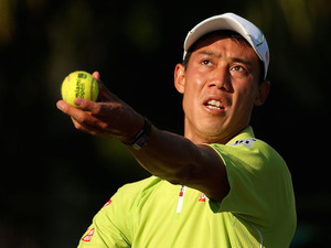 【テニス】錦織、ゴフィンを68分で退けベスト8進出…マイアミ・オープン 画像